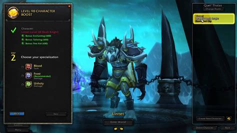 Does wow character boost include professions  Questchain mobs for HM Tauren unlock
